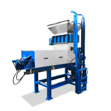 Food Waste screw press reed pulp dewatering machine Organic waste Recycling Machinery